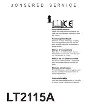 Jonsered LT2115A Manual De Instrucciones