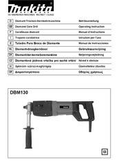 Makita DBM130 Manual De Instrucciones
