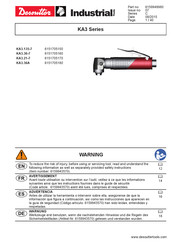 Desoutter KA3.135-7 Manual De Instrucciones