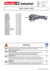 Desoutter SXRB60HC Manual De Instrucciones