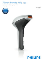 Philips Lumea Plus TT3003 Manual De Instrucciones
