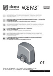 Telcoma Automations ACE FAST Manual De Instrucciones