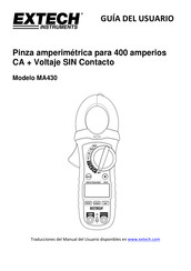 Extech Instruments MA430 Manual Del Usuario