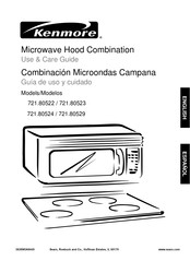 Kenmore 721.80522 Guía De Uso Y Cuidado