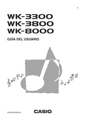 Casio WK-3800 Guia Del Usuario