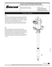 Balcrank 1450-002 Guía De Servicio Técnico Y Recambio