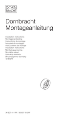 Dornbracht 36 607 811-FF Instrucciones De Montaje