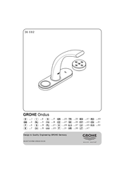 Grohe 36 082 Manual Del Usuario