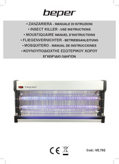 Beper VE.702 Manual De Instrucciones