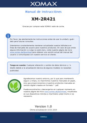 Xomax XM-2R421 Manual De Instrucciones