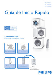 Philips MCM108 Guia De Inicio Rapido