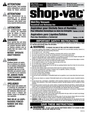 Shop-Vac J Serie Manual Del Usuario