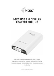 i-tec USB2HDTRIO Manual De Instrucciones