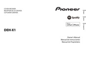 Pioneer DEH-X1 Manual De Instrucciones