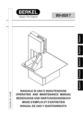 Berkel BS+2020 T Manual De Uso