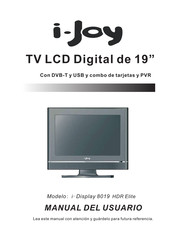 i-joy i-Display 8019 HDR Elite Manual Del Usuario