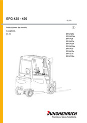 Jungheinrich EFG S30 Instrucciones De Servicio