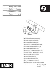 Brink WD09026 Instrucciones De Montaje