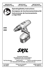 Skil 2885 Instrucciones De Funcionamiento Y Seguridad