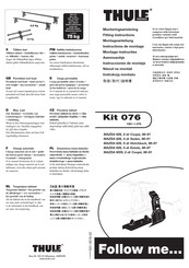 Thule 076 Instrucciones De Montaje