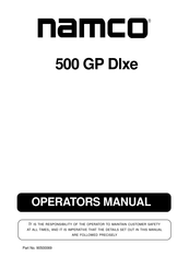 NAMCO 500 GP Dlxe Manual Del Operador