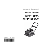 Wacker Neuson WPP 1550A Manual De Operación