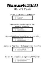 Numark MP102 Manual De Inicio Rápido Del Usuario