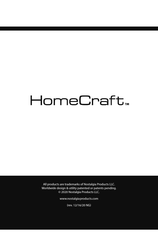 Nostalgia Products HomeCraft HCCUTFB40SS Manual De Instrucciones