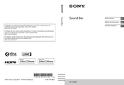 Sony HT-CT800 Manual De Instrucciones