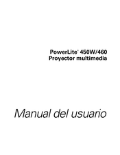 Epson PowerLite 450W Manual Del Usuario