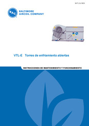 BAC VTL-E Instrucciones De Mantenimiento Y Funcionamiento