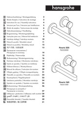 Hansgrohe Finoris 225 76050 Serie Modo De Empleo/Instrucciones De Montaje