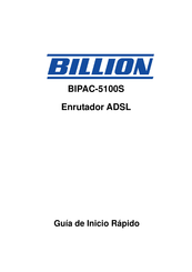 Billion BIPAC-5100S Guia De Inicio Rapido