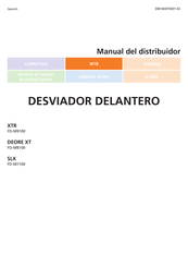 Shimano XTR FD-M9100 Manual Del Distribuidor