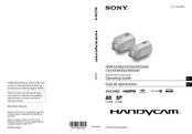 Sony Handycam HDR-CX300 Guía De Operaciónes