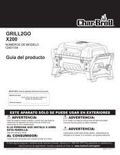 Char-Broil GRILL2GO X200 Guía Del Producto