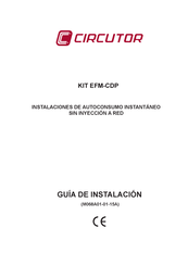 Circutor KIT EFM-CDP 8-S-PRO Guia De Instalacion