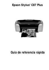 Epson Stylus C87 Plus Guía De Referencia Rápida