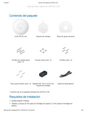 Ubiquiti UAP-AC-LITE Guia De Inicio Rapido