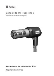 avdel T30 Manual De Instrucciones