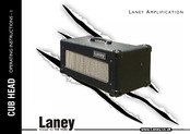 Laney CUB HEAD Instrucciones De Operación