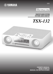 Yamaha TSX-132 Manual De Instrucciones