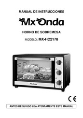 Mx Onda MX-HC2178 Manual De Instrucciones