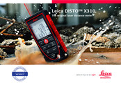 Leica Disto X310 Manual De Instrucciones