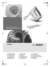 Bosch MFQ363 Serie Instrucciones De Uso