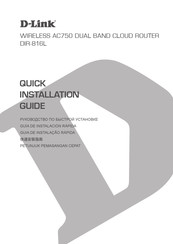 D-Link DIR-816L Guía De Instalación Rápida