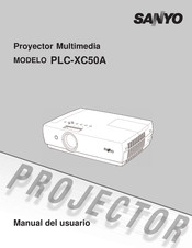 Sanyo PLC-XC50A Manual Del Usuario