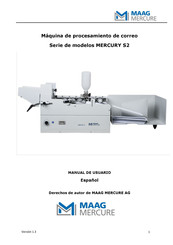 MAAG MERCURE MERCURY S2-IR Manual De Usuario