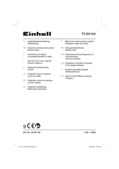EINHELL 22.551.40 Manual De Instrucciones Original