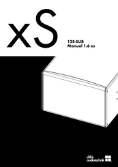 d&b audiotechnik xS 12S-SUB Manual